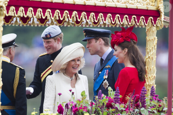 William, Kate, Harry, Charles et Camilla (archive) - Diamond Jubilee