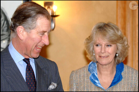 Charles III et Camilla en 2005 à Cardiff