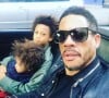 JoeyStarr en vadrouille avec ses fils Khalil et Marcello à Paris. Photo publiée sur Instagram le 2 juillet 2017.