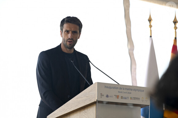 Dans une interview à Gala, Tony Estanguet parle de Titouan, Gabin et Léandre
 
Tony Estanguet - Inauguration de la Marina Olympique du Roucas Blanc à Marseille lors de la Semaine Olympique et Paralympique, le 2 avril 2024. © William Cannarella / Panoramic / Bestimage