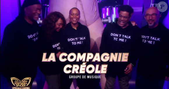 La Compagnie Créole était la Main dans "Mask Singer", TF1.