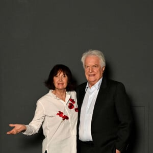 Sabine Azéma et André Dussollier étaient à Nice, le 19 avril 2024, pour l'avant première du film "N'avoue Jamais" réalisé par Yvan Calbérac et tourné en grande partie à Nice, projeté au cinéma Pathé Gare du Sud. © Bruno Bebert / Bestimage