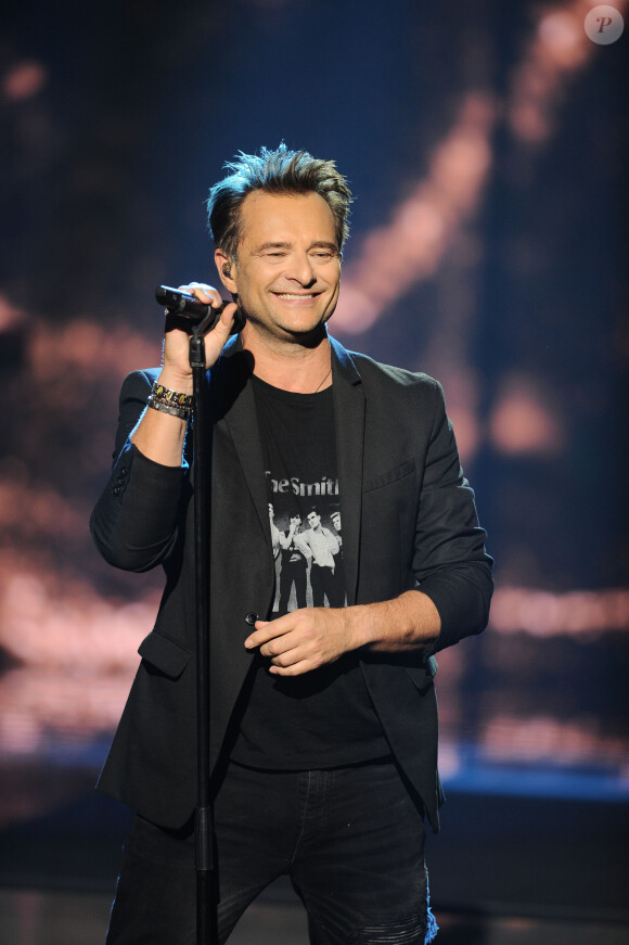 Exclusif - David Hallyday - Enregistrement de l'émission "La Chanson secrète 5", qui sera diffusée le 11 janvier 2020 sur TF1, à Paris. Le 17 décembre 2019 © Gaffiot-Perusseau / Bestimage 