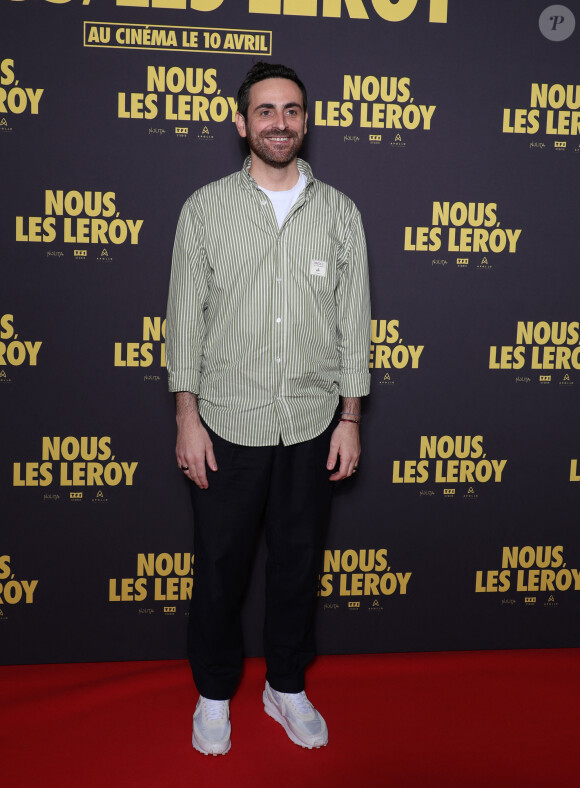 Camille Combal - Avant-première du film "Nous les Leroy" au cinéma UGC Normandie sur les Champs-Elysées à Paris. Le 3 avril 2024 © Denis Guignebourg / Bestimage