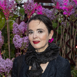 Amélie Nothomb - Remise du prix littéraire "La Closerie des Lilas" à la Closerie des Lilas à Paris le 12 avril 2022. © Pierre Perusseau/Bestimage