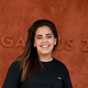 Inés Reg - People au village lors des Internationaux de France de Tennis de Roland Garros à Paris. Le 10 juin 2021 © Dominique Jacovides / Bestimage  Celebrity at french open Roland Garros in Paris. On june 10th 2021 