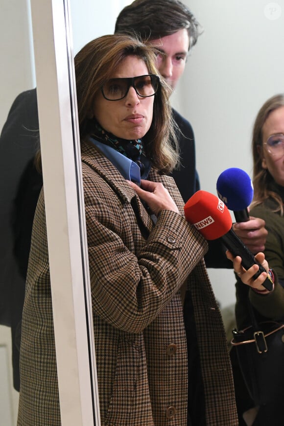 L'actrice et réalisatrice Maïwenn Le Besco - L'actrice et réalisatrice Maïwenn a été condamnée à 400 euros d'amende pour l'agression du journaliste Edwy Plenel au mois de février 2023 dans un restaurant du XIIème arrondissement de la capitale, au tribunal de police de Paris, France, le 16 janvier 2024 