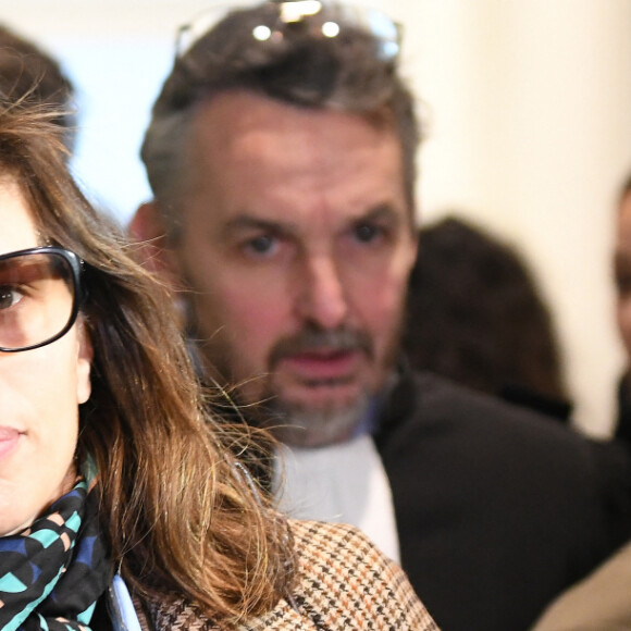 L'actrice et réalisatrice Maïwenn Le Besco - L'actrice et réalisatrice Maïwenn a été condamnée à 400 euros d'amende pour l'agression du journaliste Edwy Plenel au mois de février 2023 dans un restaurant du XIIème arrondissement de la capitale, au tribunal de police de Paris, France, le 16 janvier 2024 