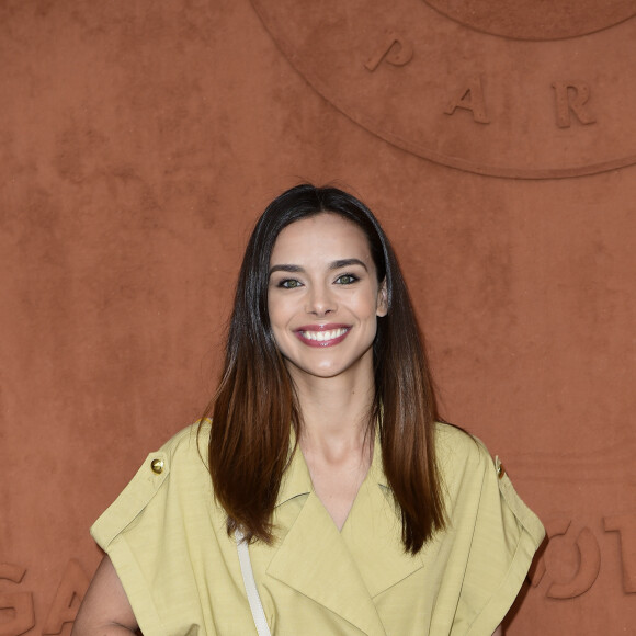 Marine Lorphelin (Miss France 2013) au Village Roland Garros lors du tournoi de Roland-Garros 2019. Paris, le 26 mai 2019.