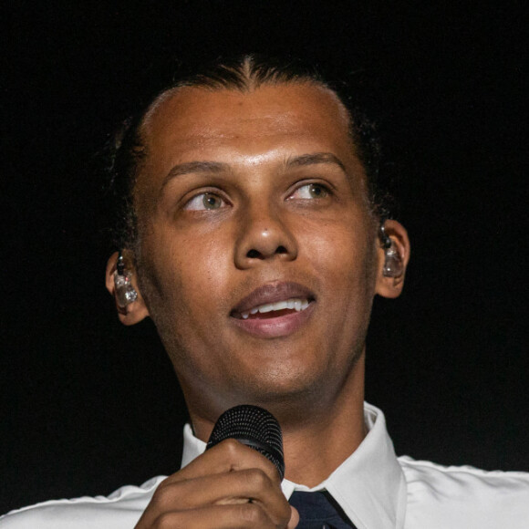 Le chanteur Stromae lors du Festival de Coachella à indio, Los Angeles, Californie, Etats-Unis, le 23 avril 2022. © Daniel DeSlover/Zuma Press/Bestimage