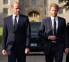 D'après les informations sorties dans la presse anglaise ce serait le cas
 
Le prince de Galles William et le prince Harry, duc de Sussex à la rencontre de la foule devant le château de Windsor, suite au décès de la reine Elisabeth II d'Angleterre.