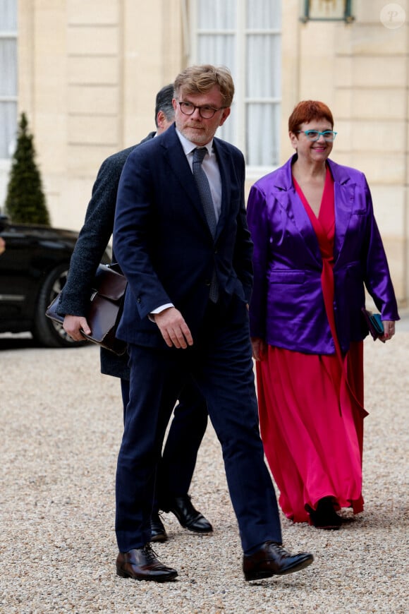 Marc Fesneau - Arrivée des invités au dîner d'Etat en l'honneur du président chinois Xi Jinping et de sa femme la Première Dame Peng Liyuan au palais présidentiel de l'Elysée à Paris, France, le 6 mai 2024. © Cyril Moreau/Bestimage