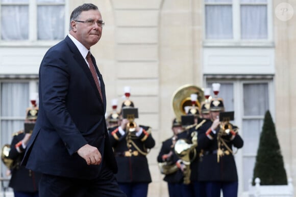 Patrick Pouyanné, président-directeur général de Total Énergies - Arrivée des invités au dîner d'Etat en l'honneur du président chinois Xi Jinping et de sa femme la Première Dame Peng Liyuan au palais présidentiel de l'Elysée à Paris, France, le 6 mai 2024. © Stéphane Lemouton / Bestimage