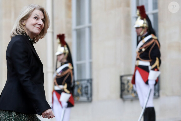 Catherine Pégard - Arrivée des invités au dîner d'Etat en l'honneur du président chinois Xi Jinping et de sa femme la Première Dame Peng Liyuan au palais présidentiel de l'Elysée à Paris, France, le 6 mai 2024. © Stéphane Lemouton / Bestimage