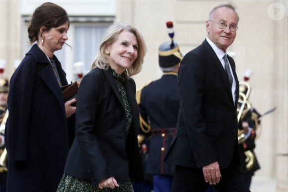 Catherine Pégard - Arrivée des invités au dîner d'Etat en l'honneur du président chinois Xi Jinping et de sa femme la Première Dame Peng Liyuan au palais présidentiel de l'Elysée à Paris, France, le 6 mai 2024. © Stéphane Lemouton / Bestimage