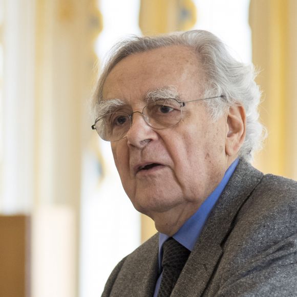 Bernard Pivot - Lancement de la Semaine de la langue française et de la Francophonie au ministère de la Culture et de la Communication à Paris le 9 mars 2017. © Pierre Perusseau / Bestimage  
