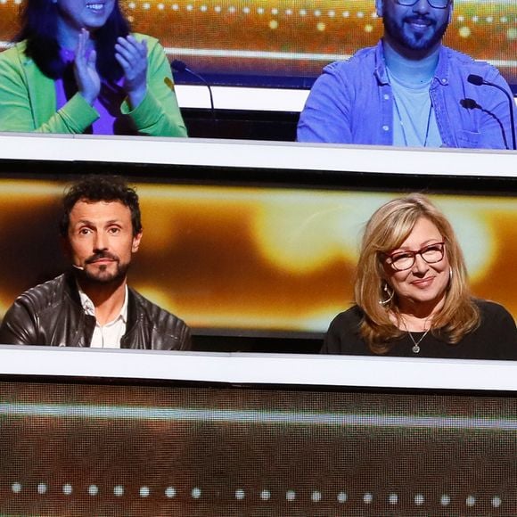Exclusif - Magali Ripoll, Willy Rovelli, Marie Myriam - Enregistrement de l'émission "100% Logique", présentée par C.Féraud et diffusée le 25 novembre sur France 2 © Christophe Clovis / Bestimage 