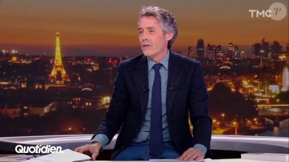 Yann Barthès récolte de fortes audiences pour sa chaîne
Yann Barthès sur le plateau de Quotidien