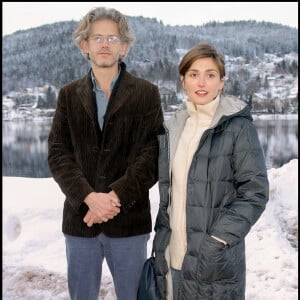 Les deux étant nés de sa précédente union avec Santiago Amigorena.
Santiago Amigorena et Julie Gayet au Festival du film fantastique de Gerardmer.