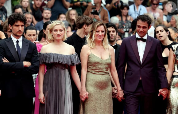 L'acteur et la réalisatrice se sont finalement séparés en 2012
Louis Garrel, Nadia Tereszkiewcz, Valeria Bruni Tedeschi, Sofiane Bennacer - Montée des marches du film " Les Amandiers " lors du 75ème Festival International du Film de Cannes. Le 22 mai 2022 © Dominique Jacovides / Bestimage 