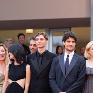 Les deux artistes avaient collaboré ensemble sur le tournage du film Les amandiers 
Valeria Bruni Tedeschi, Suzanne Lindon, Sofiane Bennacer, Vassili Schneider, Louis Garrel, Anaïs Demoustier, Nadia Tereszkiewcz - Montée des marches du film " Les Amandiers " lors du 75ème Festival International du Film de Cannes. Le 22 mai 2022 © Olivier Borde / Bestimage 