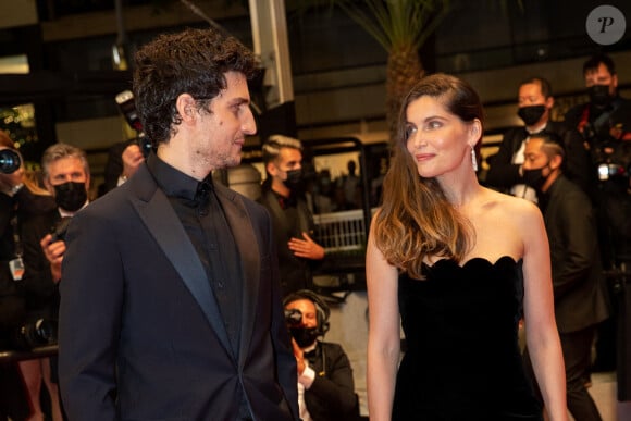 Louis Garrel, Laetitia Casta - Montée des marches du film " Bac Nord " lors du 74ème Festival International du Film de Cannes. Le 12 juillet 2021 © Borde-Jacovides-Moreau / Bestimage 