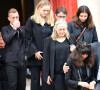 Les proches de Bernard Pivot se sont réunis pour le dernier adieu
Famille et proches de Bernard Pivot - Obsèques du journaliste et homme de lettres Bernard Pivot en l'église du christ à Quincié-en-Beaujolais