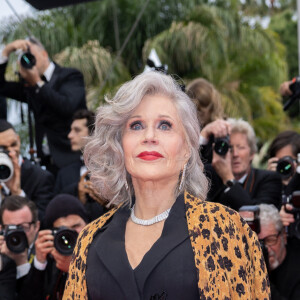 Jane Fonda - Montée des marches du film " Le deuxième acte " pour la cérémonie d'ouverture du 77ème Festival International du Film de Cannes, au Palais des Festivals à Cannes. Le 14 mai 2024 © Olivier Borde / Bestimage