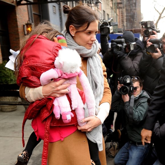 Katie Holmes et sa fille Suri Cruise.