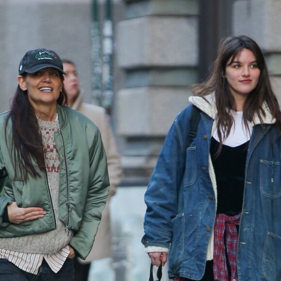 Katie Holmes et Suri Cruise à New-York.