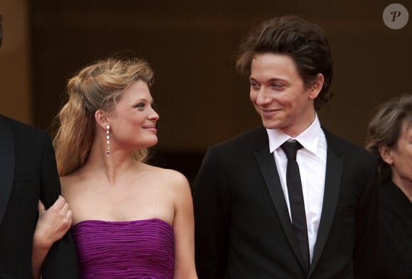 Melanie Thierry et Raphael arrivent à la projection de 'La Princesse de Montpensier' présenté en compétition lors du 63ème Festival de Cannes à Cannes, dans le sud de la France, le 16 mai 2010. Photo par Hahn-Nebinger-Orban/ABACAPRESS.COM