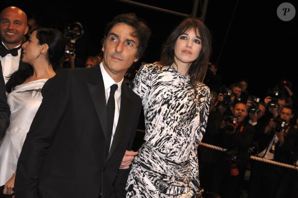 L'actrice française Charlotte Gainsbourg et son mari Yvan Attal arrivent à la projection de 'Antichrist' lors du 62ème Festival de Cannes au Palais des Festivals à Cannes, France, le 18 mai 2009. Photo par Nebinger-Orban/ABACAPRESS.COM