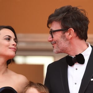 Le réalisateur Michel Hazanavicius, Bérénice Bejo arrivant au Palais des Festivals pour la projection du film The Search dans le cadre du 67e Festival de Cannes à Cannes, France, le 21 mai 2014. Photo par Lionel Hahn/ABACAPRESS.COM