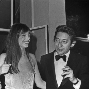 Jane Birkin et Serge Gainsbourg au Festival du film de Cannes 1974,