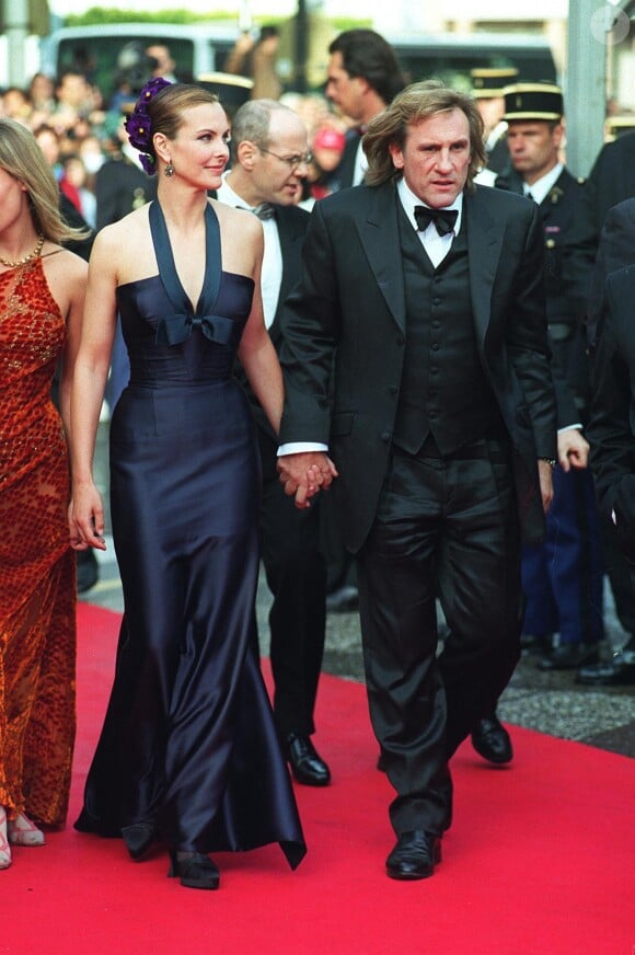 Carole Bouquet et Gérard Depardieu au Festival de Cannes 1997, France. Photo par Starstock/Photoshot/ABACAPRESS.COM