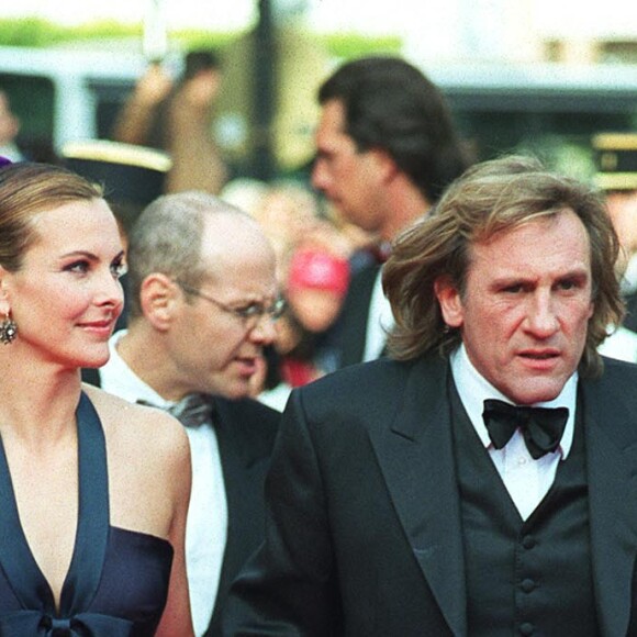 Carole Bouquet et Gérard Depardieu au Festival de Cannes 1997, France. Photo par Starstock/Photoshot/ABACAPRESS.COM