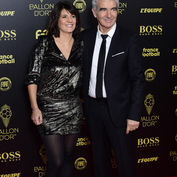 Estelle Denis et son compagnon Raymond Domenech - Cérémonie du Ballon d'Or 2019 à Paris le 2 décembre 2019. © JB Autissier/Panoramic/Bestimage