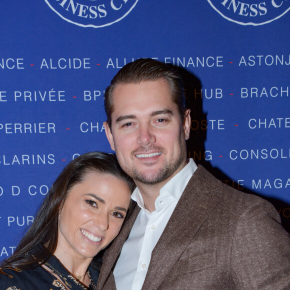 Exclusif - Capucine Anav et son fiancé Victor Dumas - Déjeuner du Chinese Business Club à l'occasion de la Journée internationale des droits des femmes à l'hôtel intercontinental à Paris le 7 mars 2024. © Rachid Bellak/Bestimage