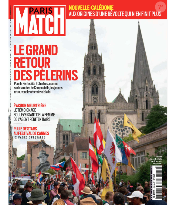 Une de Paris Match du 23 mai 2024.