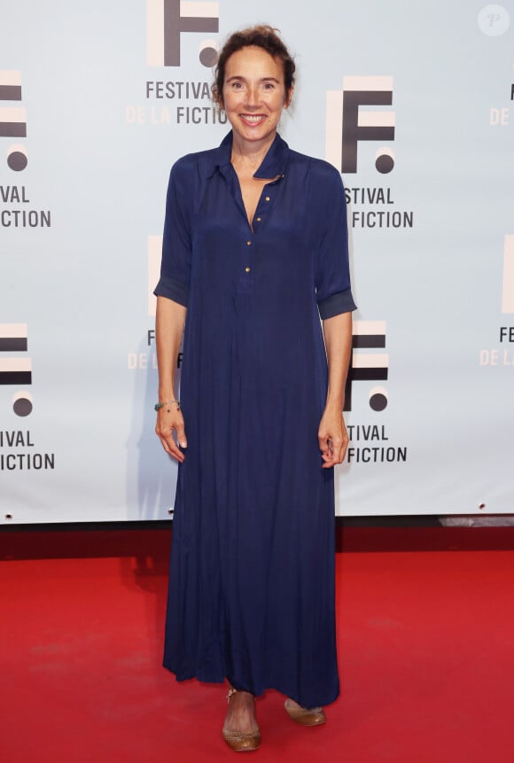 Isabel Otero participe à la soirée d'ouverture du premier jour de la 21ème Festival de la Fiction de La Rochelle, France, le 11 septembre 2019. © Patrick Bernard/Bestimage 