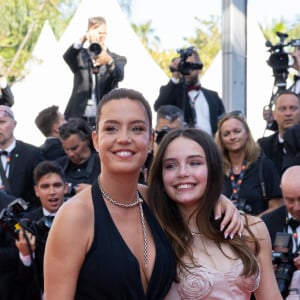 Adèle Exarchopoulos, Mallory Wanecque - Montée des marches du film " L'amour ouf " lors du 77ème Festival International du Film de Cannes, au Palais des Festivals à Cannes. Le 23 mai 2024 © Olivier Borde / Bestimage 