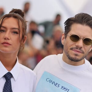 Adèle Exarchopoulos et François Civil - Photocall du film "L'Amour Ouf" (Beating Hearts / Compétition) lors du 77ème Festival International du Film de Cannes (14 - 25 mai 2024), le 24 mai 2024. © Jacovides / Moreau / Bestimage 