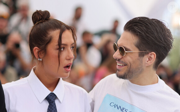 Adèle Exarchopoulos et François Civil - Photocall du film "L'Amour Ouf" (Beating Hearts / Compétition) lors du 77ème Festival International du Film de Cannes (14 - 25 mai 2024), le 24 mai 2024. © Jacovides / Moreau / Bestimage 