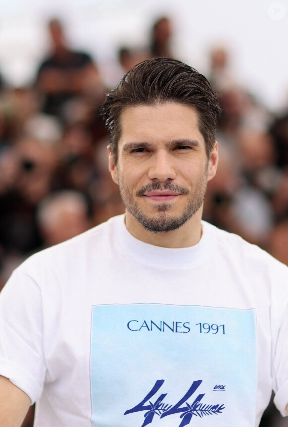 François Civil - Photocall du film "L'Amour Ouf" (Beating Hearts / Compétition) lors du 77ème Festival International du Film de Cannes (14 - 25 mai 2024), le 24 mai 2024. © Jacovides / Moreau / Bestimage 