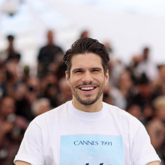 François Civil - Photocall du film "L'Amour Ouf" (Beating Hearts / Compétition) lors du 77ème Festival International du Film de Cannes (14 - 25 mai 2024), le 24 mai 2024. © Jacovides / Moreau / Bestimage 