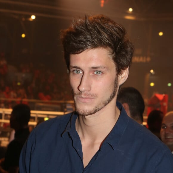 Jean-Baptiste Maunier - Célébrités lors du deuxième combat professionnel "La conquête" entre le français T. Yoka et l'américain J. Rice au Zénith de Paris, France, le 14 octobre 2017. Tony remporte aux points son deuxième combat professionnel contre l’Américain. © CVS/Bestimage