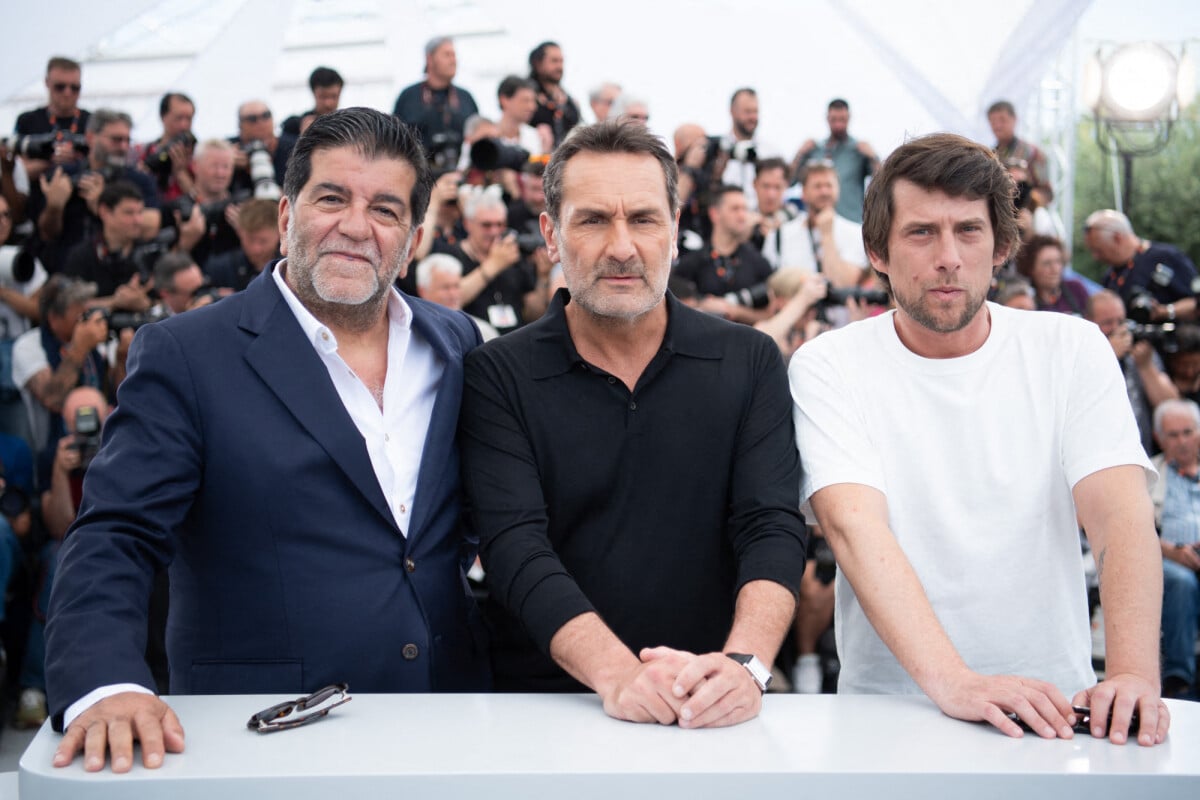 Photo Alain Attal, Gilles Lellouche et Hugo Sélignac au Photocall de