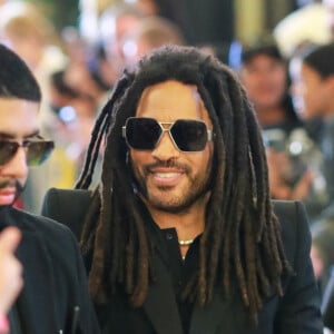Lenny Kravitz à la soirée des "iHeartRadio Music Awards" à Los Angeles, le 27 mars 2023.  Lenny Kravitz looks stylish as arrives at the iHeartRadio Music Awards at The Dolby Theatre. The singer is the host of the event. 