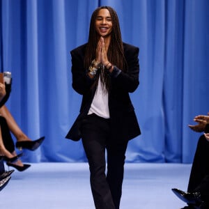 Fashion designer Olivier Rousteing lors du défilé de mode prêt-à-porter Balmain Printemps/été 2024 lors de la Fashion Week de Paris (PFW) à Paris, France, le 28 septembre 2023. 