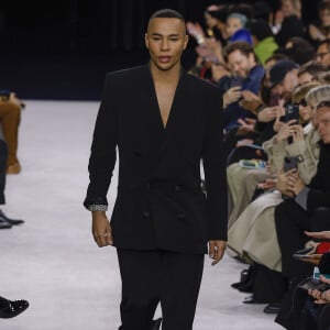 Olivier Rousteing - Défilé Balmain prêt-à-porter automne-hiver 2023/2024 lors de la Fashion Week de Paris (PFW) le 1er mars 2023 
